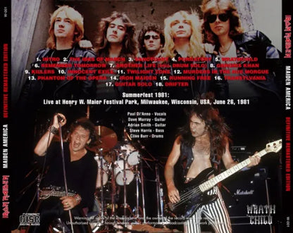 IRON MAIDEN / MAIDEN AMERICA DEFINITIVE REMASTERED EDITION (1CD)