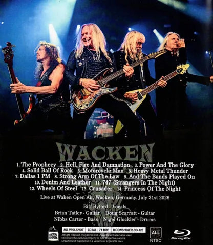 SAXON / WACKEN OPEN AIR 2026 HD PRO-SHOT (1BDR)