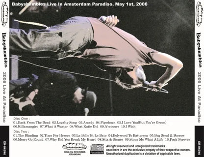 BABYSHAMBLES / 2006 LIVE AT PARADISO (2CDR)
