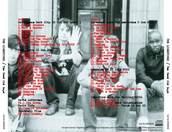 THE LIBERTINES / THE GOOD OLD DAYS (2CDR)