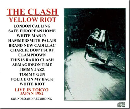 THE CLASH / YELLOW RIOT STEREO SOUNDBOARD (1CDR)