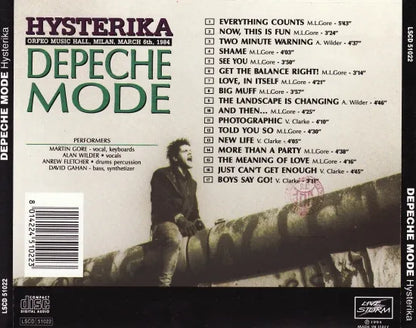 DEPECHE MODE / HYSTERICA (1CDR)