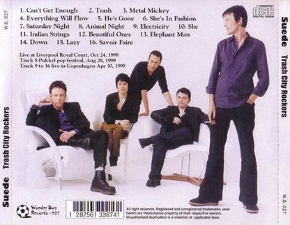 SUEDE / TRASH CITY ROCKERS (1CD)