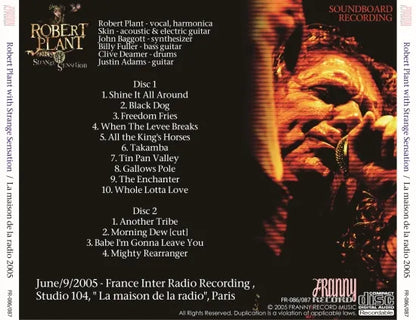 ROBERT PLANT / LA MAISON DE LA RADIO 2005 (2CDR)