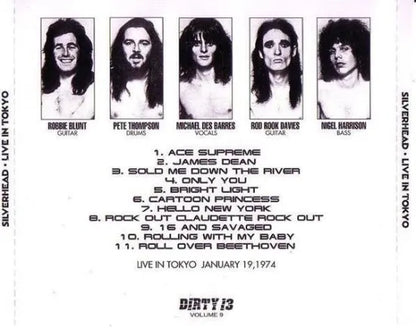 SILVER HEAD / LIVE IN TOKYO (1CD)