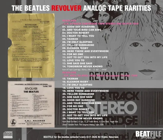 THE BEATLES / REVOLVER ANALOG TAPE RARITIES (1CDR)