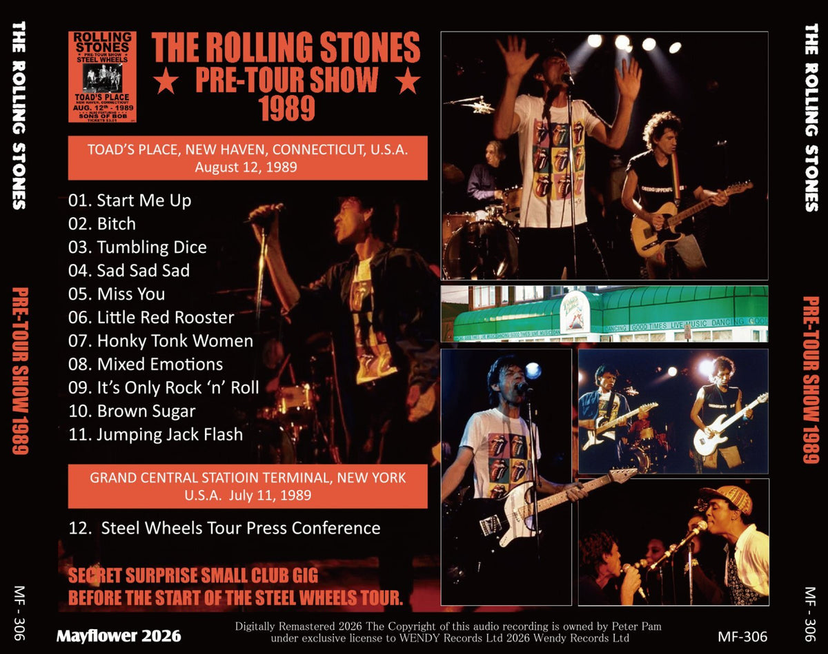 THE ROLLING STONES / 1989 PRE TOUR SHOW (1CD)