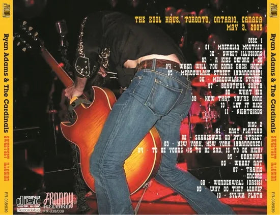 RYAN ADAMS / SWEETEST ILLUSION (2CDR)