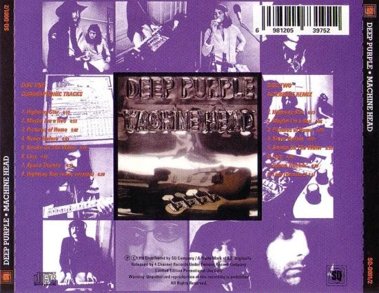 DEEP PURPLE / MACHINE HEAD (2CD)