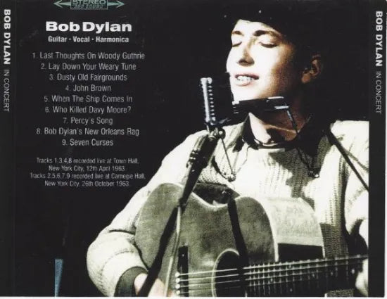 BOB DYLAN / IN CONCERT(1CD)