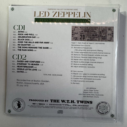 LED ZEPPELIN / BLITZKREIG OVER BOSTON (2CD)