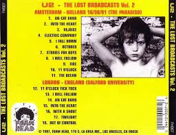 U2 / THE LOST BROADCASTS Vol.2 (1CD)