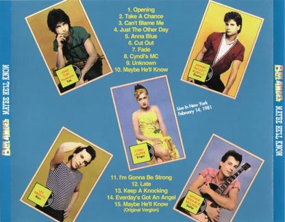 BLUE ANGEL / MAYBE HE'LL KNOW (1CDR)