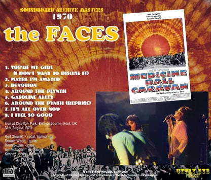 THE FACES / MEDICINE BALL CARAVAN 1970 STEREO SOUNDBOARD (1CDR)