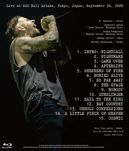 AVENGED SEVENFOLD / ASIA TOUR 2026 JAPAN PRO SHOT (1BDR)