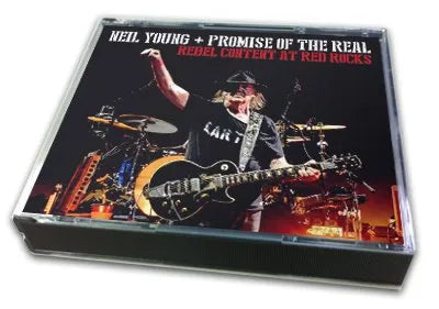 NEIL YOUNG + PROMISE OF THE REAL / REBEL CONTENT AT RED ROCKS (4CDR)