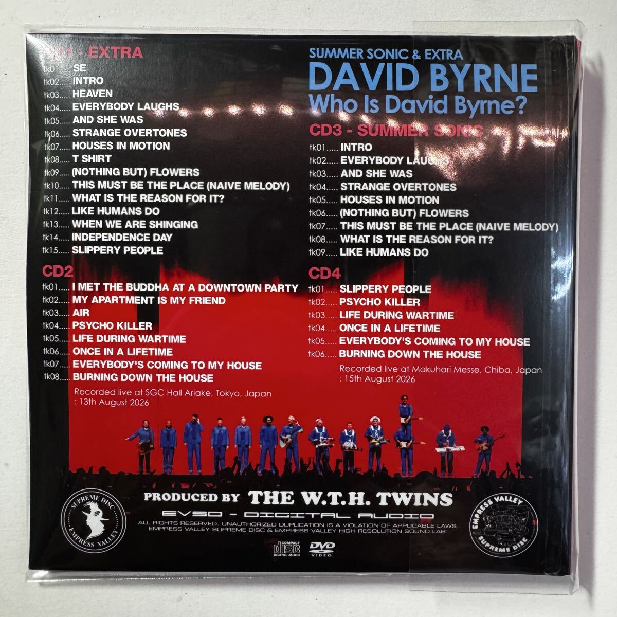 DAVID BYRNE / WHO IS DAVID BYRNE? (6CDR)