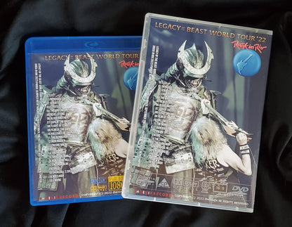 Iron Maiden / Legacy of the Beast World Tour 2022 Rock in Rio Parque Olímpico PRO SHOT (1DVDR)