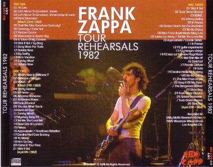 FRANK ZAPPA / TOUR REHEARSALS 1982 SOUNDBOARD (3CDR)