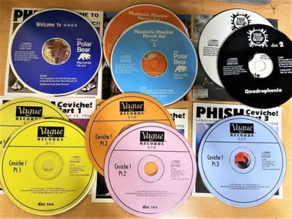 PHISH / LIVE ALBUMS (6 titles, 10 discs)