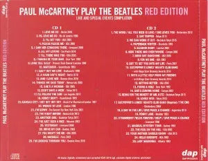 PAUL McCARTNEY / PLAY THE BEATLES RED EDITION (2CD)