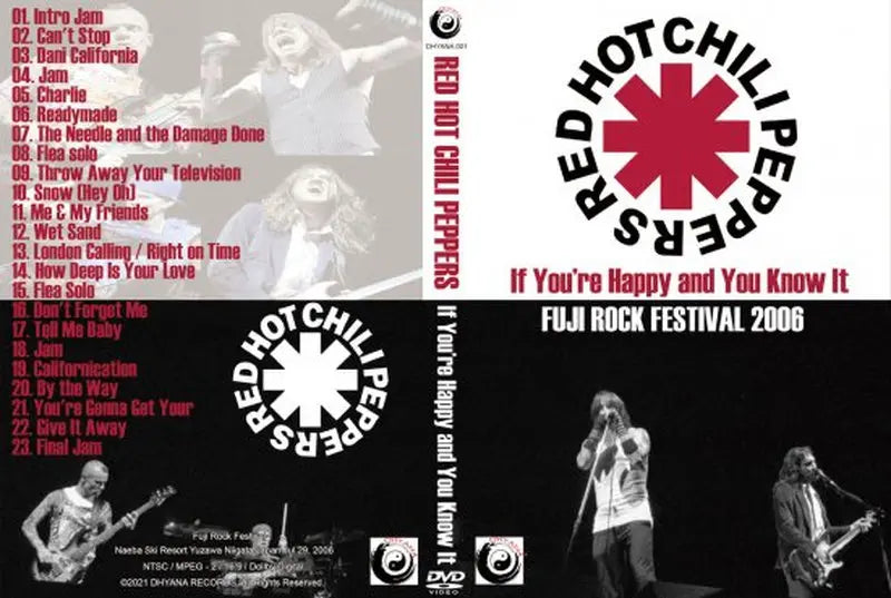RED HOT CHILI PEPPERS / If You're Happy and You Know It PRO SHOT (1DVDR)