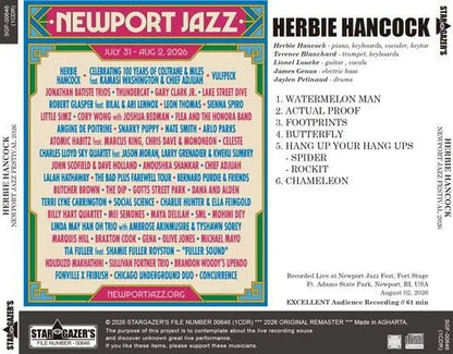 HERBIE HANCOCK / NEWPORT JAZZ FESTIVAL 2026 (1CDR)