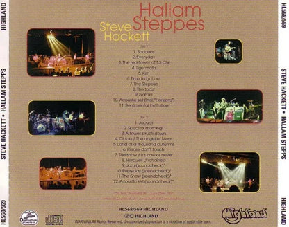 STEVE HACKETT / HALLAM STEPPS (2CD)