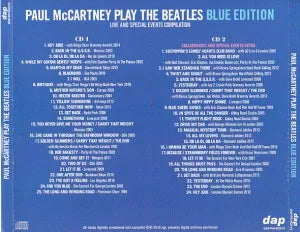 PAUL McCARTNEY / PLAY THE BEATLES BLUE EDITION (2CD)