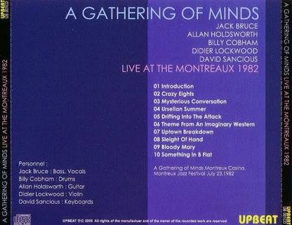 V.A / A GATHERING OF MINDS MONTREAUX 1982 (1CD)