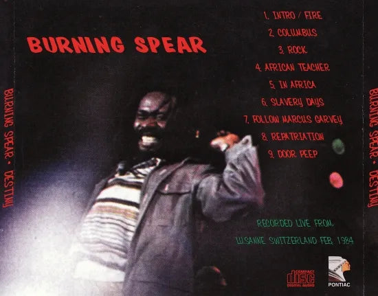 BURNING SPEAR / DESTINY (1CDR)