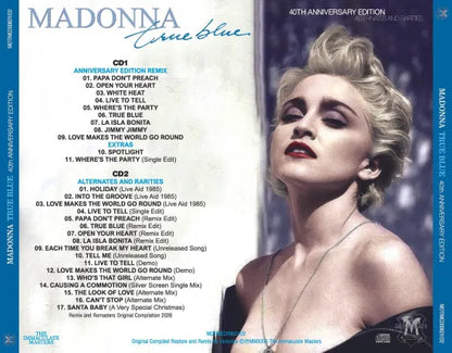 MADONNA / TRUE BLUE 40th ANNIVERSARY EDITION ALTERNATES AND RARITIES (2CD)