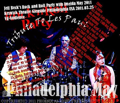 Jeff Beck＆Imelda May / Rock and Roll Party with Imelda May 2011Keswick Theatre Glenside (2CDR)
