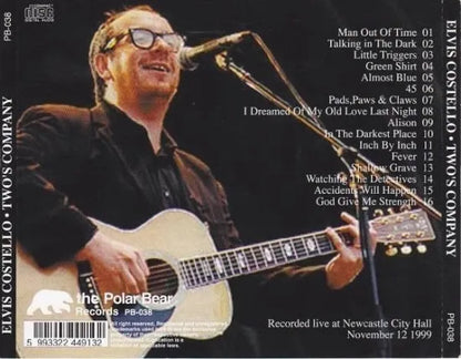 Elvis Costello & Steve Nieve / Two's Company (1CD)