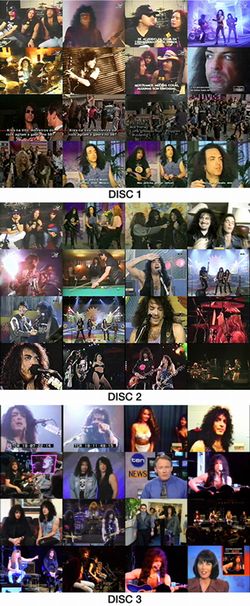 KISS / KISSTORY VOLUME TWENTY-THREE 1994-1995 KISS MY ASS THE TOUR PRO SHOT (3DVDR)