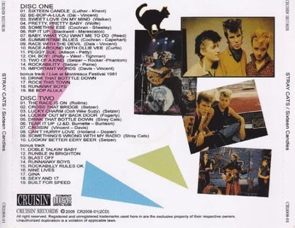 STRAY CATS / SIXTEEN CANDLES (2CD)