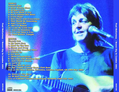 PAUL MCCARTNEY / SECRET GIG IN LONDON 1991 (2CDR)