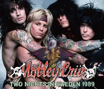 MOTLEY CRUE / TWO NIGHTS IN SWEDEN 1989 Dr. Feelgood World Tour (3CD)