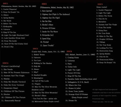 SILVER MOUNTAIN / ANTHOLOGY (6CDR)