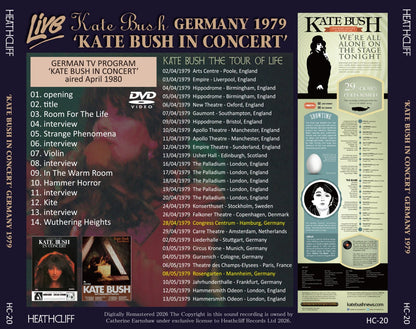 KATE BUSH / IN CONCERT GERMANY 1979 (1DVD)