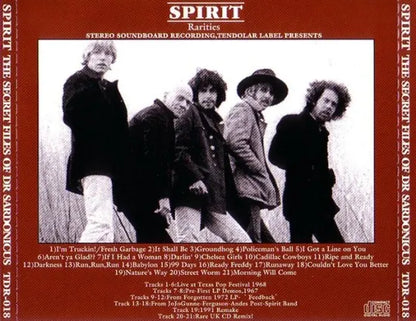 SPRIT / THE SECRET FILES OF DR SARDONICUS (1CD)