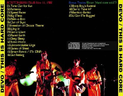 DEVO / THIS IS HARD CORE (1CDR)