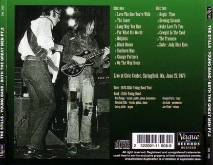 STILLS YOUNG BAND / BOTH THE GREAT MAN PART 2 (2CD)