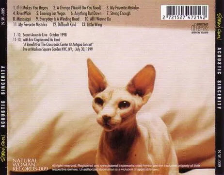SHERYL CROW / ACOUSTIC SINCERITY (1CD)