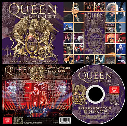 QUEEN + ADAM LAMBERT / THE RHAPSODY TOUR IN OSAKA 2020 (2CDR)