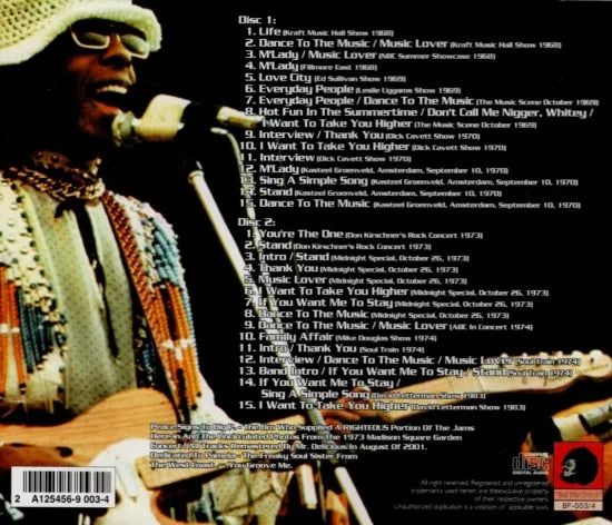 SLY & THE FAMILY STONE / THEE THESAURUS OF  FUNKASAURUS (2CD)