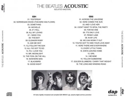THE BEATLES / ACOUSTIC ISOLATED MASTERS (2CD)