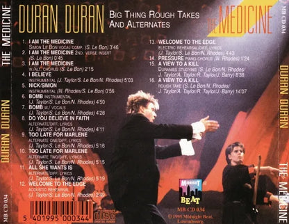 DURAN DURAN / THE MEDICINE (1CDR)