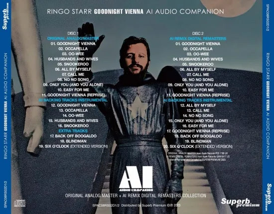 RINGO STARR / GOODNIGHT VIENNA AI AUDIO COMPANION (2CD)