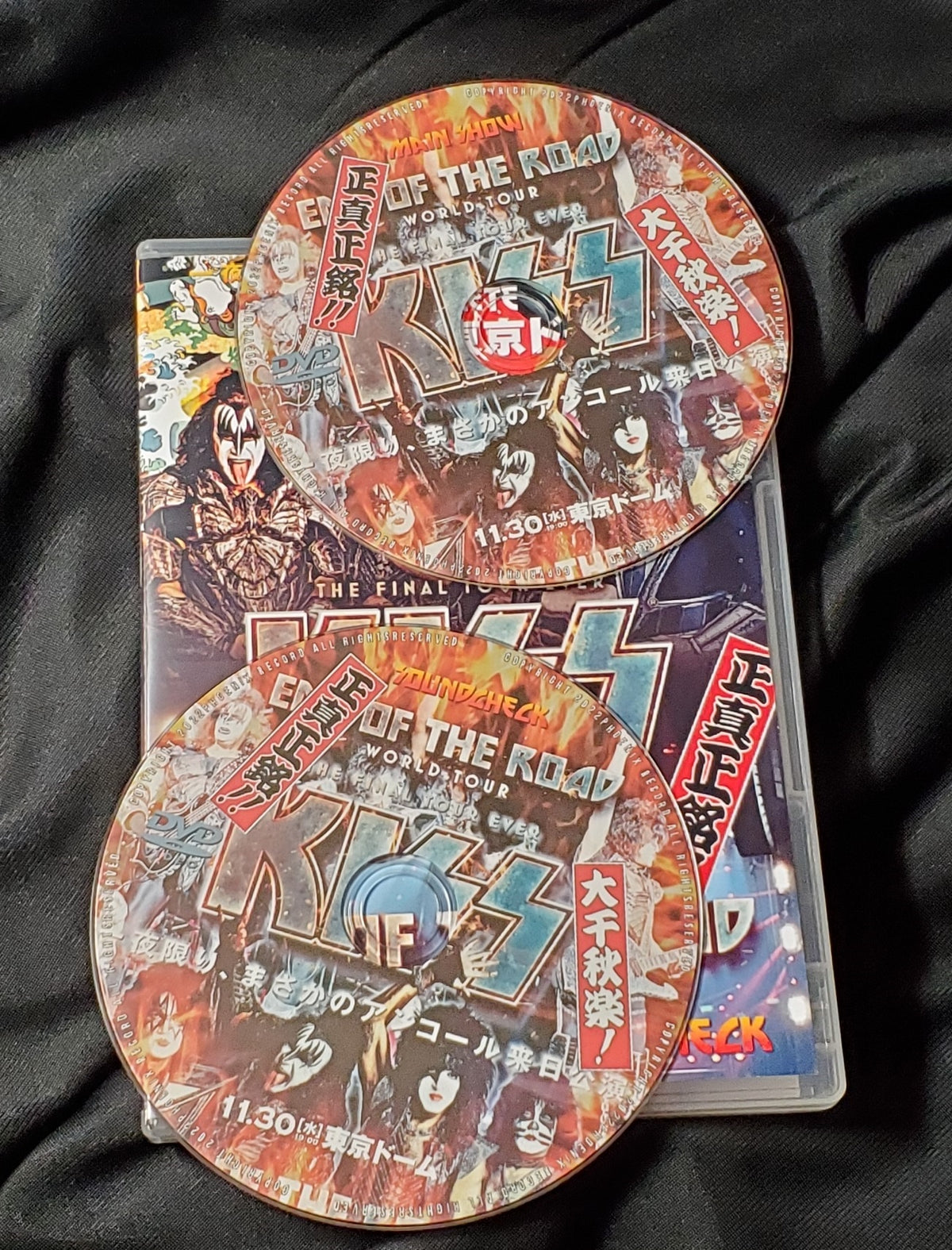 KISS / End of the Road Japan Tour 2022 Final Tokyo Dome (2DVDR)